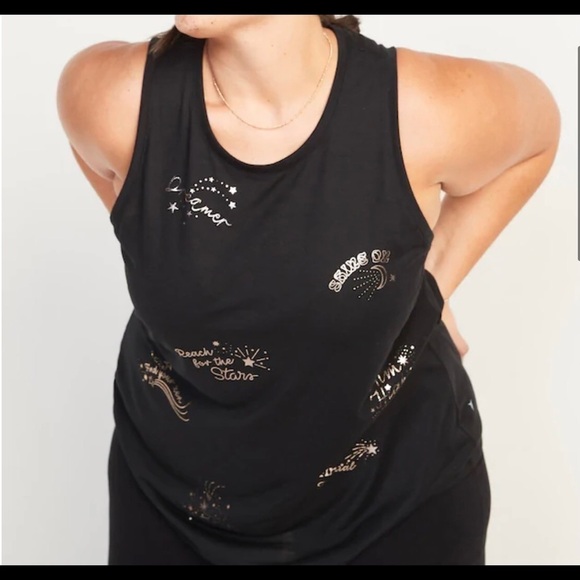 NWT Graphic Muscle Tank - Picture 2 of 5